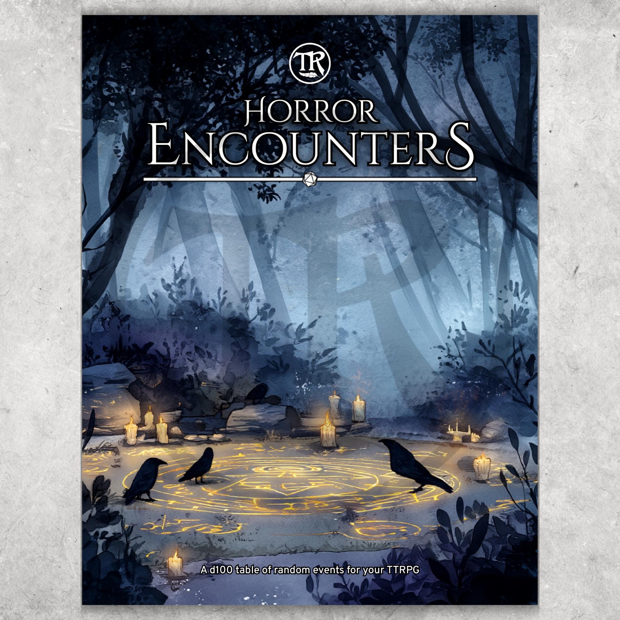 Horror Encounters D&D D100 Random Table Generator | Dungeon Master ...