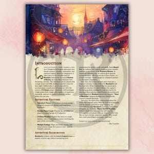 Love's Last Light - D&D D8 Night One-Shot Anfänger Adventure für 2 oder mehr | Dungeon Master-Werkzeuge | Druckbares Produkt | Paar Geschenk Bild 3