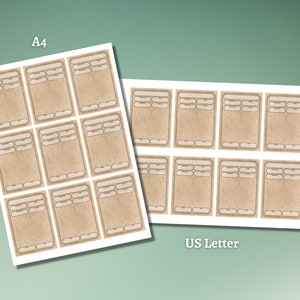 Interactive Editable Blank Item Cards | D&amp;D Magic Item Cards | Dnd ...