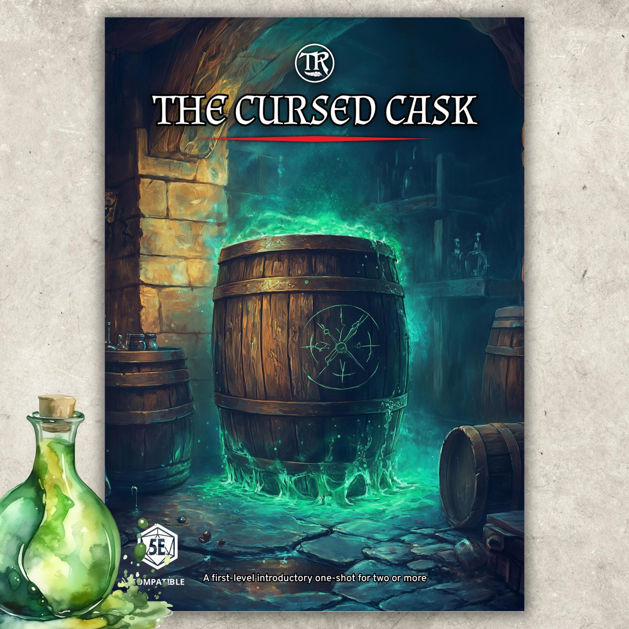 The Cursed Cask - D&D Beginner Adventure | 1st Level D8 Night One-shot ...