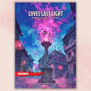 Love's Last Light - D&D D8 Night One-Shot Anfänger Adventure für 2 oder mehr | Dungeon Master-Werkzeuge | Druckbares Produkt | Paar Geschenk Bild 2