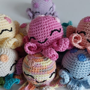 Crochet Catnip Octopus Cat Toy