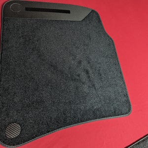 Porsche Cayenne 2019-2025 SUV & Coupe 9Y0 9Y3 Car Floor Mats Custom carbon image 6