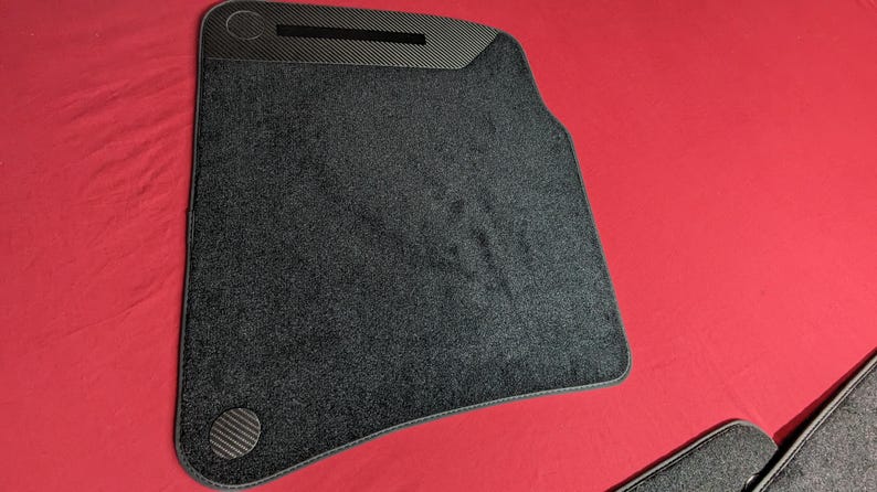 Porsche Cayenne 2019-2025 SUV & Coupe 9Y0 9Y3 Car Floor Mats Custom carbon image 6