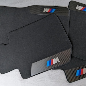 BMW M2 Series 2022-2024 G42 230i M240i G87  Carbon- Premium Velour floor mats