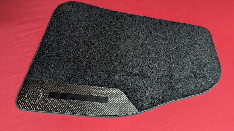 Porsche Cayenne 2019-2025 SUV & Coupe 9Y0 9Y3 Car Floor Mats Custom carbon image 7