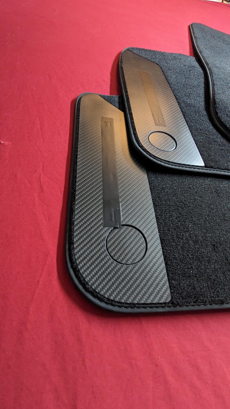Porsche Cayenne 2019-2025 SUV & Coupe 9Y0 9Y3 Car Floor Mats Custom carbon image 2