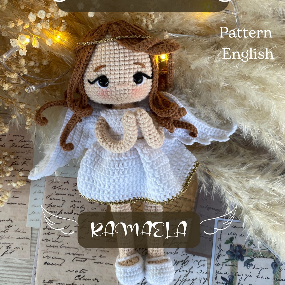 Ramaela Angel Amigurumi Pattern,normal Size, English - Etsy