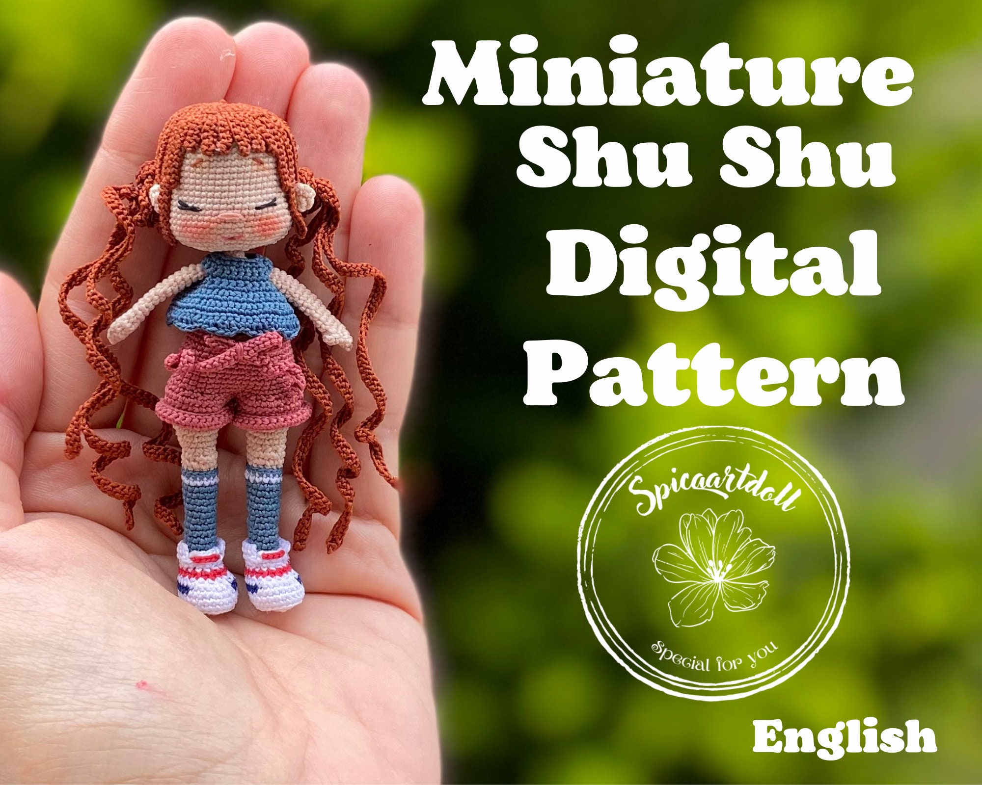 40 Mini Crochet Patterns for Small Makes, Keychains, and Tiny Amigurumi 34 Miniature Shushu Crochet Doll