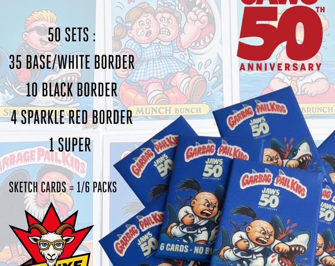 Billy Bootleg JWS 50TH Anniversary 6 Card Set - Limited To 5 Sets - + Sketch Cards + Bonus Cards - PRE ORDER