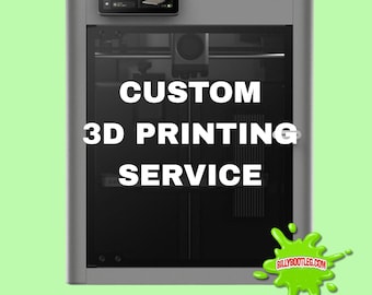 Custom 3D Printing Service | Print Your STL File, Prototypes, Figurines