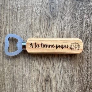 Personalized Wooden Bottle Opener - Unique and Practical Gift