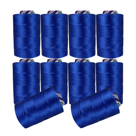 Embroidery Silk Royal Blue Thread Hand Embroidery Yarn 