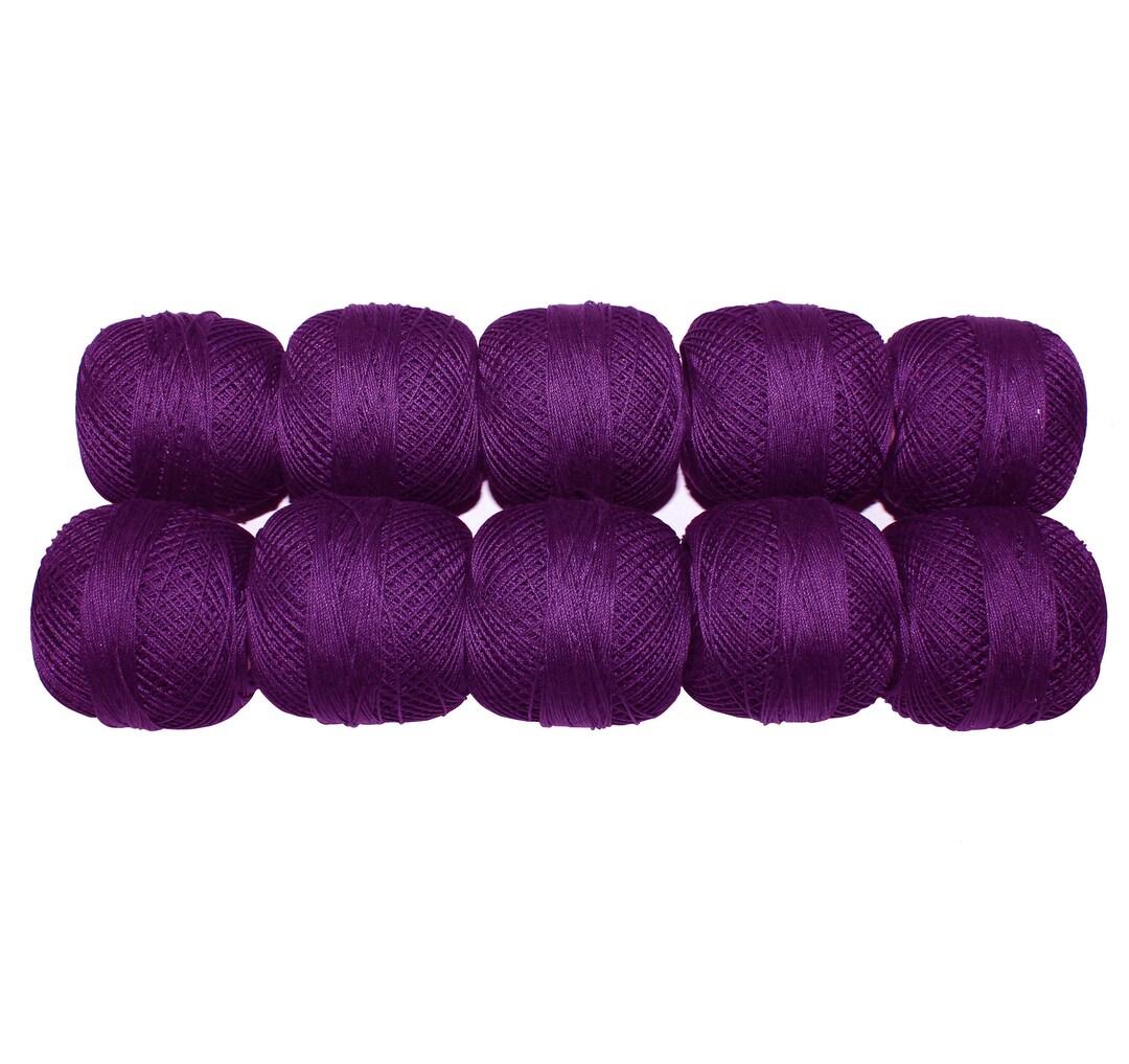 Mercerized Cotton Crochet Thread Tatting Thread Size 20 Etsy