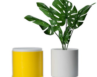 4 Size Cylinder Silicone Pot Mold BS12 -Large Flower Pot Mold -Silicone molds for concrete-concrete mold rubber-large concrete planter molds