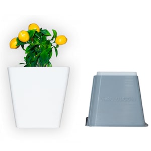 Siliconen mal voor betonnen bloempot BS2 - siliconen mallen voor betonbetonmal rubberbetonmal voor plantenbak