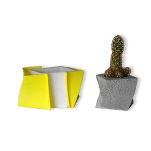 Succulent Pot Silicone Mold SC7- Planter Mold-silicone molds for concrete-concrete mold rubber-concrete mold for planter