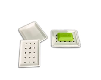 Concrete Soap Dish Silicone Mold – DIY Bathroom Accessories & Minimalist Home Decor SP1