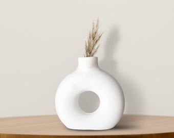 Silicone Vase Mold CV7: Concrete Cement DIY Crafts
