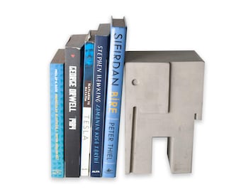 Moule en silicone pour serre-livres en béton éléphant KB2 - Personnalisez-les avec votre logo ou votre texte