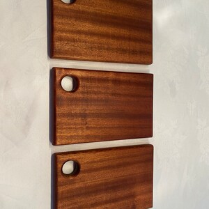 Hard wood chopping boards