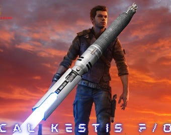 Sable de luz desgastado o limpio de Cal Kestis de Fallen Order