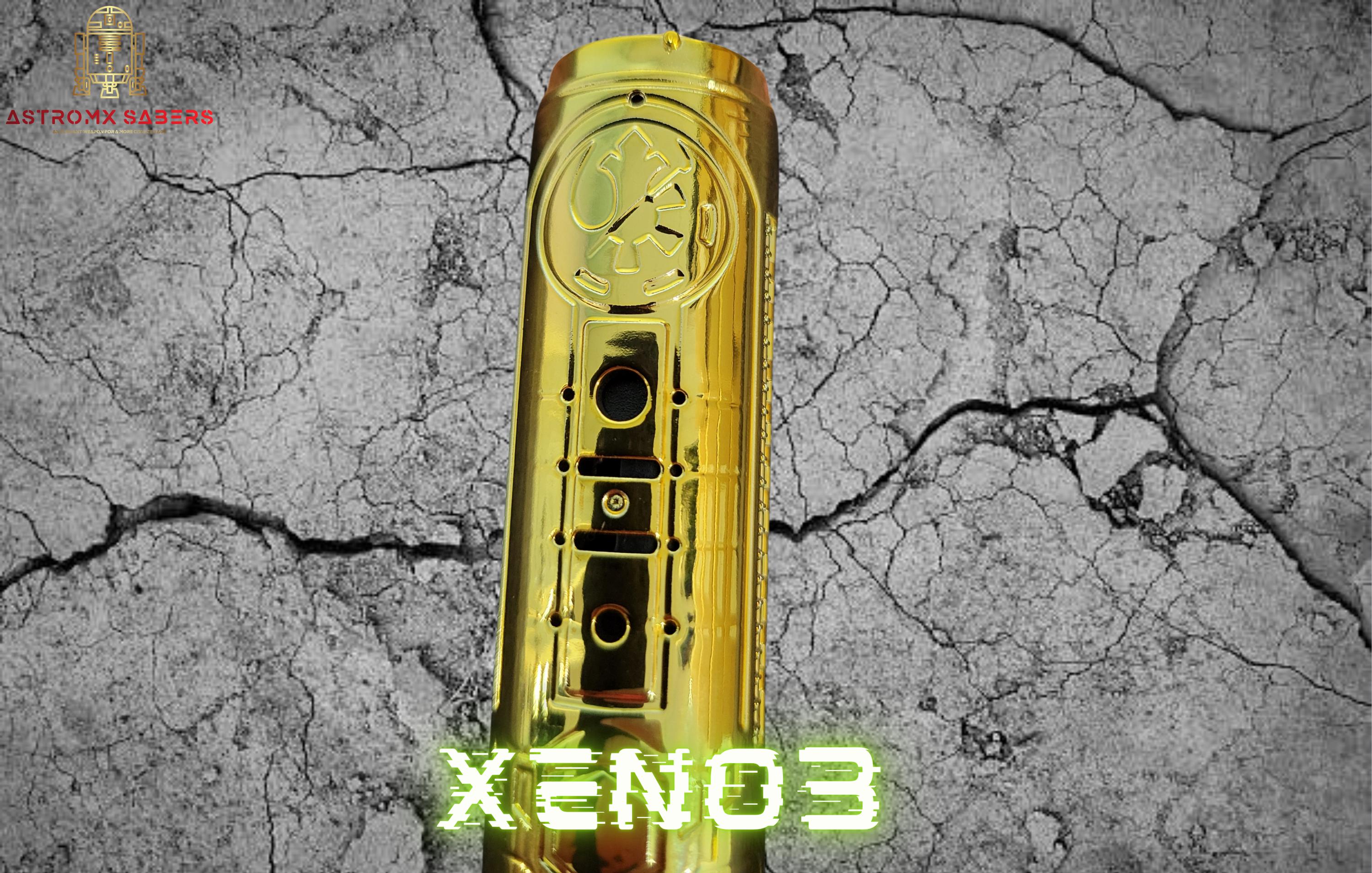 XENO3 Lightsaber Core Upgrade W/ OLED and Spinning Crystal Chamber 