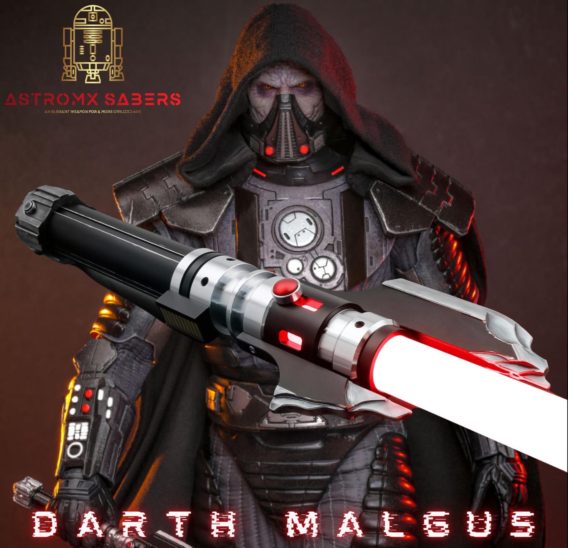 Darth Malgus Neopixel Lightsaber