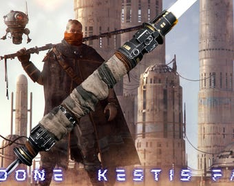 BOONE KESTIS Fallen Order Lightsaber v2