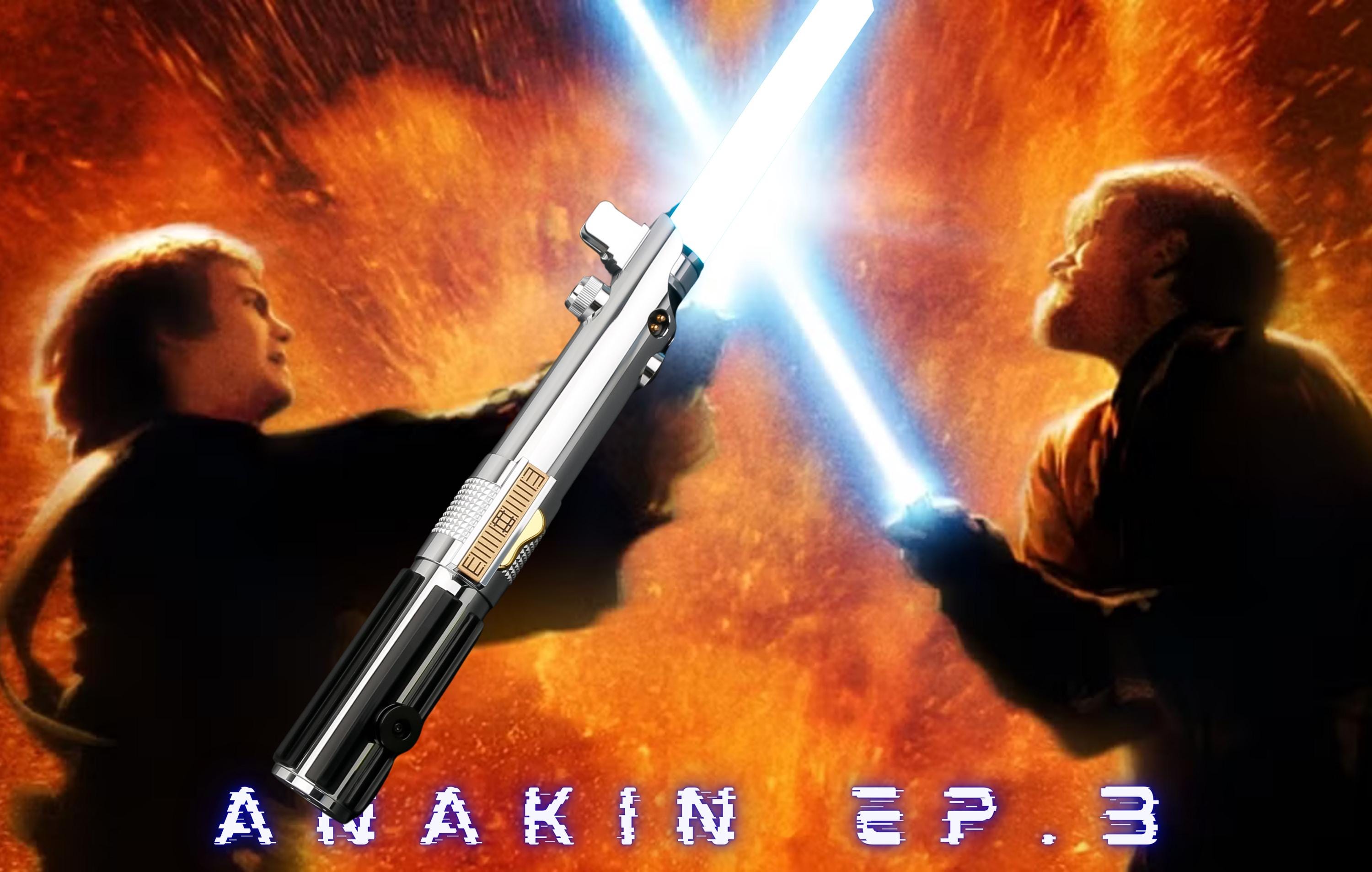 ANAKIN EP3 ROTS Neo Pixel Lightsaber - Etsy