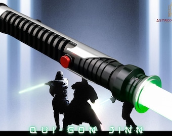 Master Q, Qui-Gon Dschinn Neopixel Lichtschwert