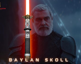 Sable de luz Neopixel desgastado o no desgastado de Baylan Skoll