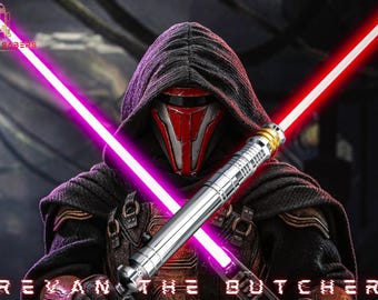 Darth Revan, Revan the Butcher, The Revanchist, Dark Lord of the Sith, Lightsaber V2, Neopixel