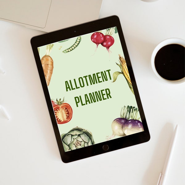 Allotment Planner // Fruit and Vegetable Planner // Gardening Planner