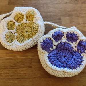 cat dog paws headphone cover airpods max sony xm4/xm5 gift for her earphone cover gift for pet lover crochet pattern gift for him.jpg