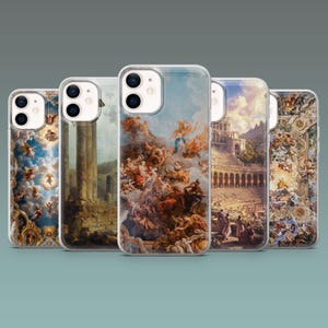 Ancient Greek Phone Case Greek Mythology Cover for iPhone 16, 15, 14, 13, 12, 11, Samsung S25, S24, S23Fe, S22, A16, A55, A25, Pixel 9Pro, 8