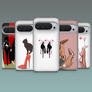 Pretty Legs Phone Case Fashion Girl Cover for Google Pixel 10, 10Pro, 9Pro, 9A, 9, 8A, 7, 6, iPhone 17, 16, 15, Samsung S26, S25, A17, A16