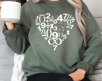 Pi Day Sweatshirt, Funny Math Sweatshirt, Math Teacher Sweater, Pi Day Hoodie, Pi Day Gift, Pi Symbol Sweater, Gift for Math Teacher