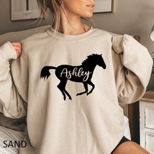 Horse lovers sweatshirts top