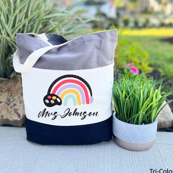 Paint Brush Tote Bag Etsy