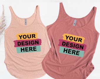 Custom Tank Top, Custom Logo Tank Top, Your Design Here Tank Tops, Custom Birthday Tank, Custom Vacation Tank, Custom Fitness Tank