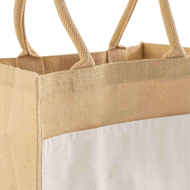 Custom Nonna Jute Bag, Nonna Jute Bag, Personalized Nonna Bag, Mama Jute Bag, Gift for Nonna, Mothers Day Gift, Nonna Est 2025 Bag image 6