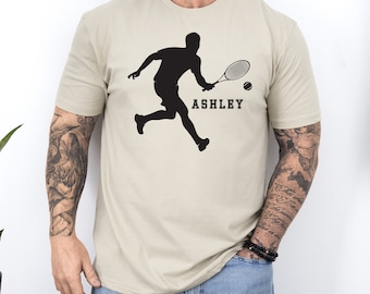 Custom Tennis Shirt, Tennis Racket Shirt, Funny Tennis Shirt, Tennis Player Shirt, Tennis Gifts, Tennis Team Shirt, Game Day Shirt