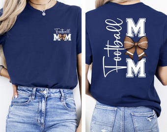 Football Mom Shirt, Football Shirt, Game Day Shirt, Football Fan Shirt, Football Season Tee, Cute Football Mama Shirt, Mothers Day Gift