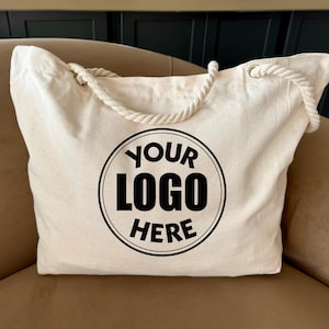 Custom Tote Bag, Shopping Bags With Your Logo, Personalized Bag, Tote Bags for Business, Your Logo Here Tote Bag, Business Logo Tote Tote