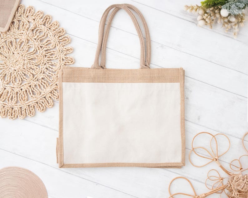 Custom Nonna Jute Bag, Nonna Jute Bag, Personalized Nonna Bag, Mama Jute Bag, Gift for Nonna, Mothers Day Gift, Nonna Est 2025 Bag image 3