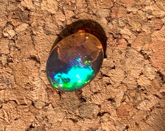 Opale australiano Lightning Ridge Pietra preziosa naturale solida/non trattata. 1,40 ct.
