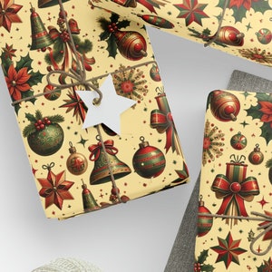 Vintage Ornament Wrapping Paper – Kamu