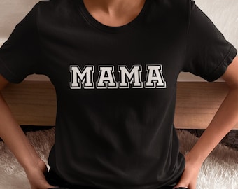 Mama T-Shirt For Mothers Day Gift From Daughter, Comfort Colors Mama T-shirt For Birthday Gift For Her, Christmas Gift, Women's day Gift