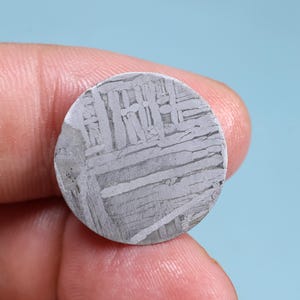 Meteorite dial,Diameter:20mm natural meteorite cut dial, made of real meteorites, space style dial X1478